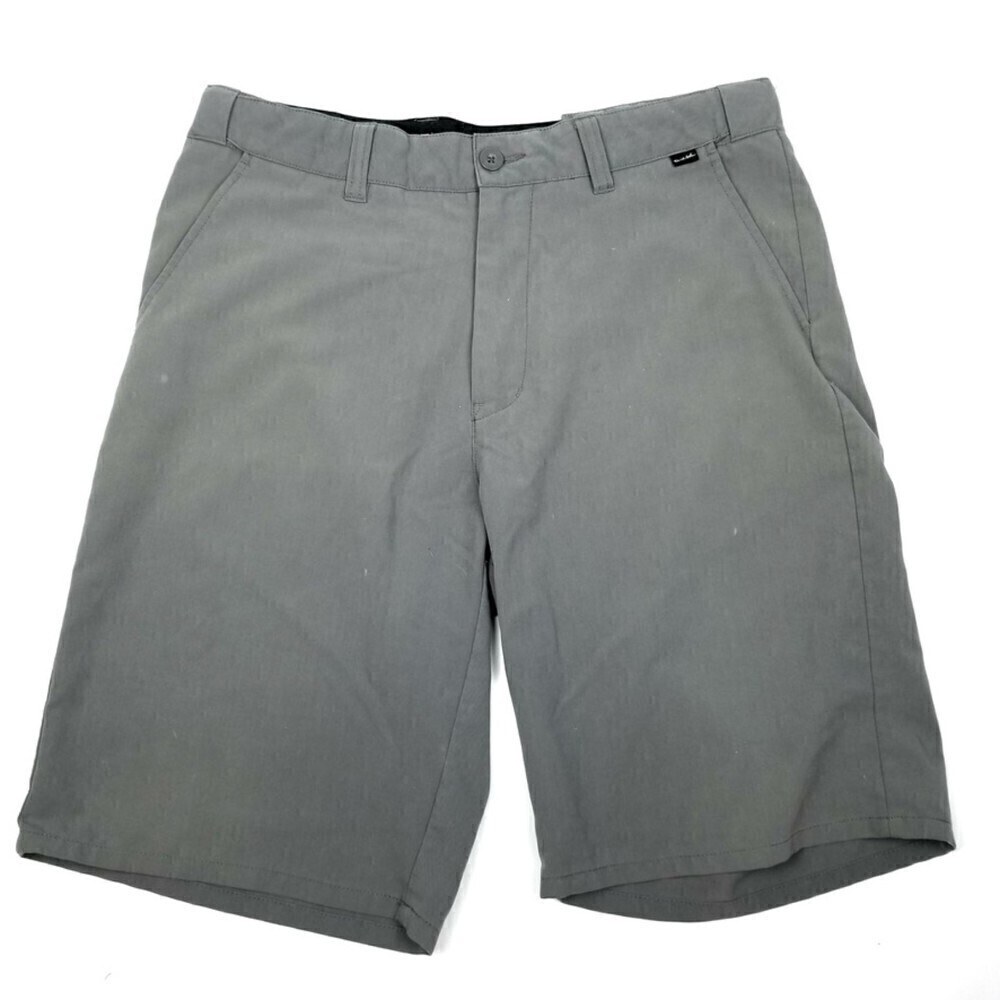 Travis Mathew Golf Actice Tech Woven Stretch Casual Shorts Gray Mens 34 Tennis